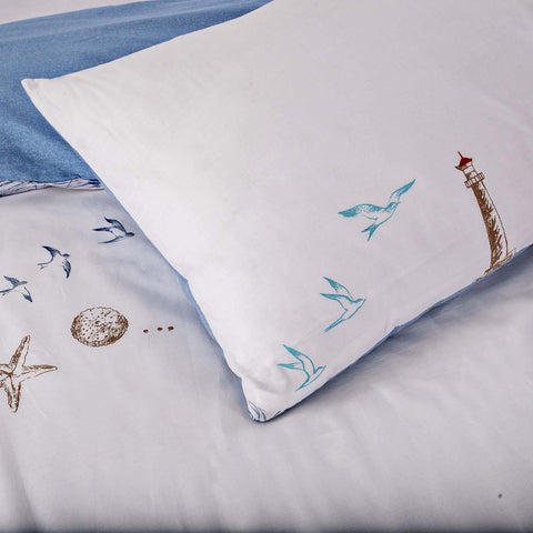 Beachcomber 100% Cotton Duvet Cover Set